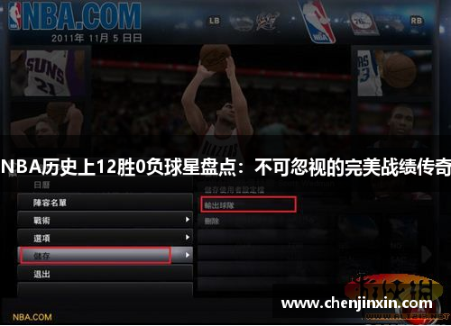 NBA历史上12胜0负球星盘点:不可忽视的完美战绩传奇 NBA历史上12胜0负球星盘点:不可忽视的完美战绩传奇