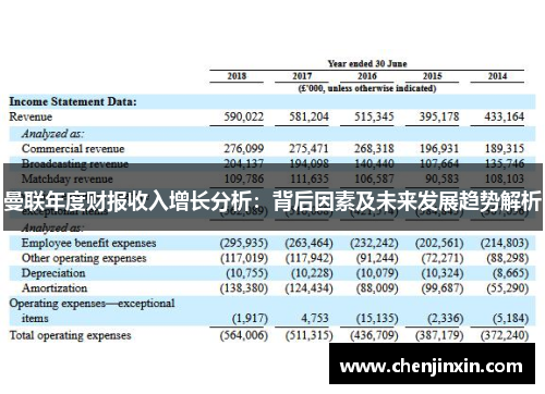 曼联年度财报收入增长分析:背后因素及未来发展趋势解析 曼联年度财报收入增长分析:背后因素及未来发展趋势解析